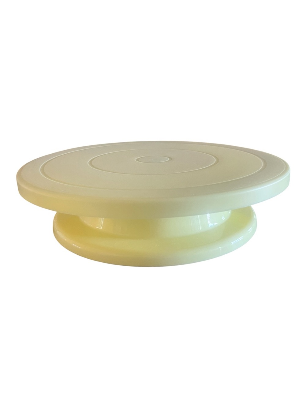 Yellow Rotating Cake Turntable - Brand